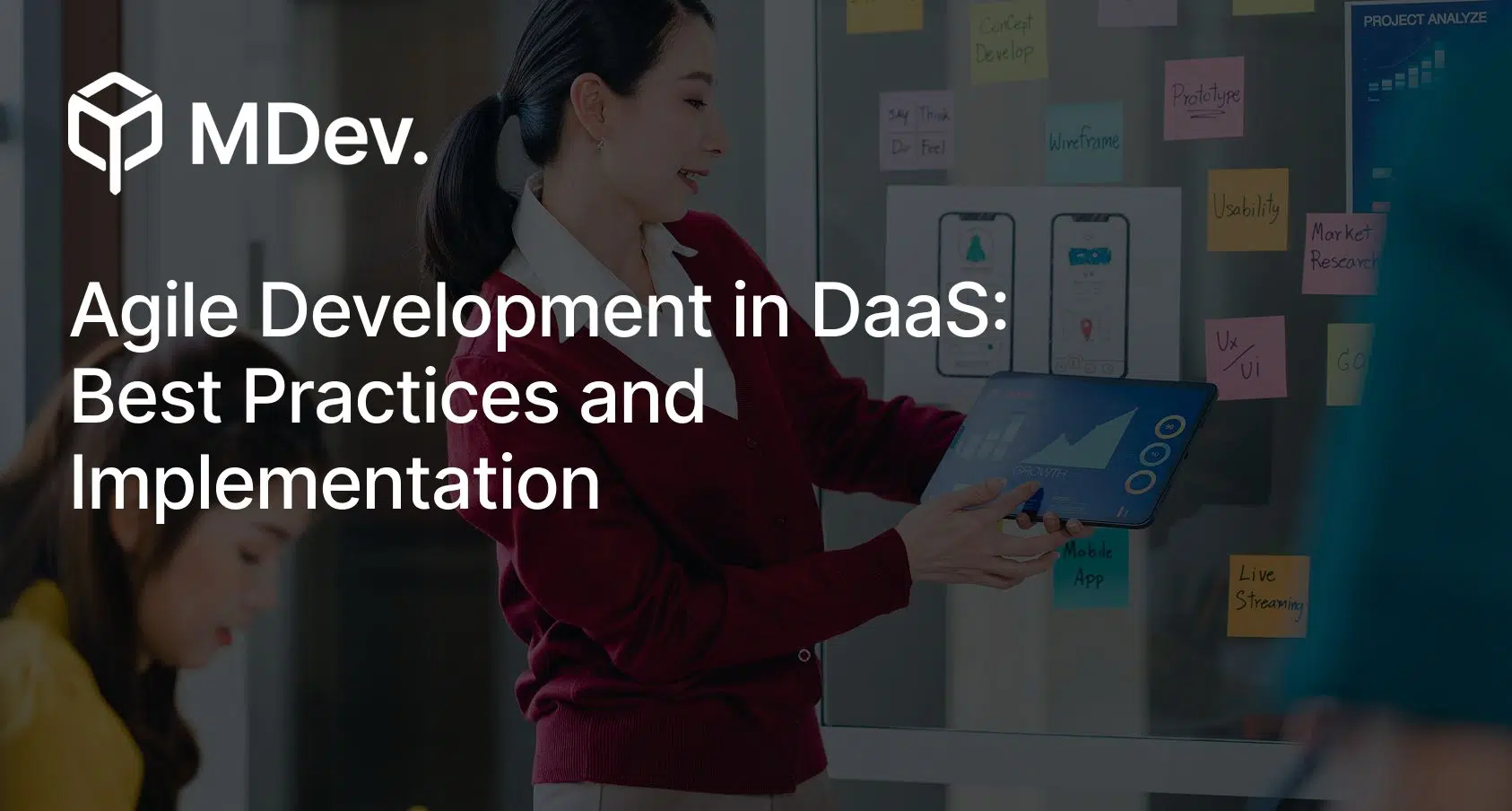 an illustration of how agile development works in daas concept